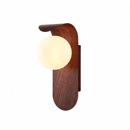 Kaori Walnut Wall Lamp