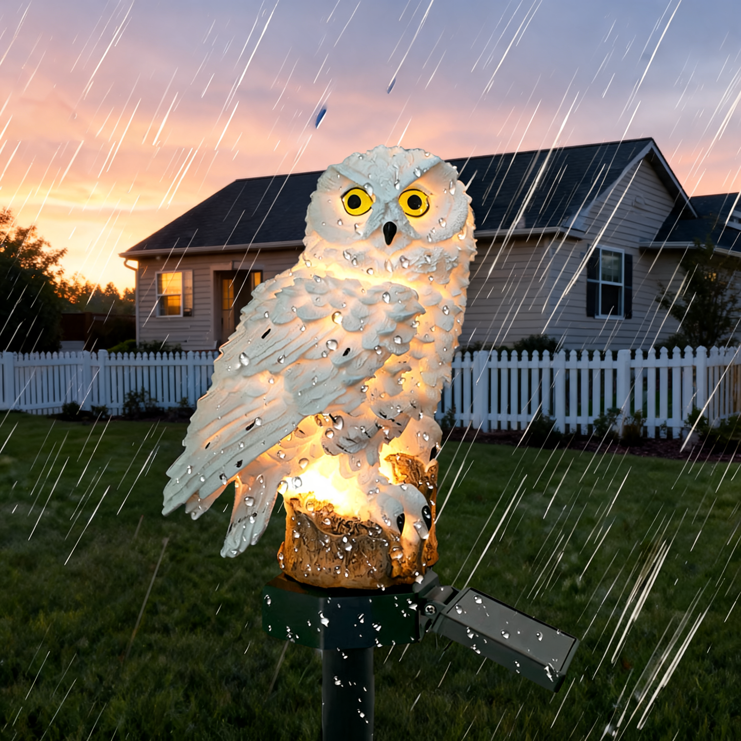 Nocta Solar Owl Garden Light