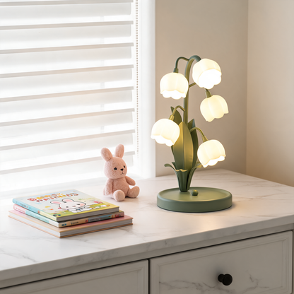 Fleuria Lily of the Valley Table Lamp